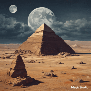 Pyramid on the Earths Moon