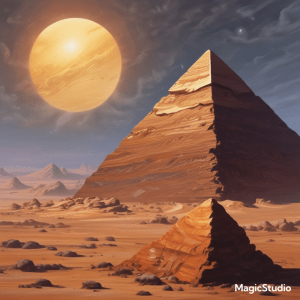 Pyramid on the Jupiter