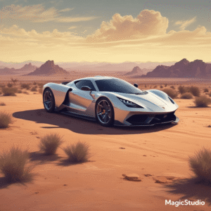 Hypercar Desert